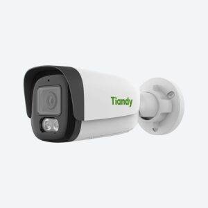 Cámara IP Tiandy 5MP Bala | Color de Noche 50 m, Detección Humano/Vehículo, Audio y PoE