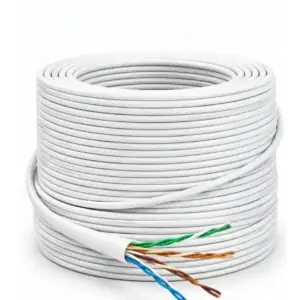 Conectividad Profesional para Redes y CCTV – Cable UTP Cat6 Wireline 100% Cobre 100m Interiores
