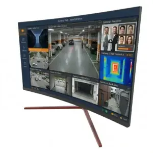 Monitor Curvo Profesional 27″ QHD 2K para Centros de Monitoreo CCTV