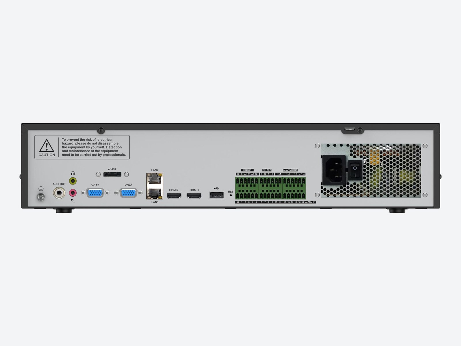 NVR Tiandy 40 Canales TC-R3840 Spec:I/B/N/V4.0 - Imagen 3