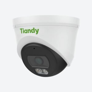 Cámara Tiandy 2MP PoE Turret Full Color IP66